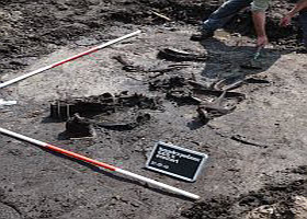 Waterschap stuit op bijzondere archeologische vondst bij Tungelroysebeek